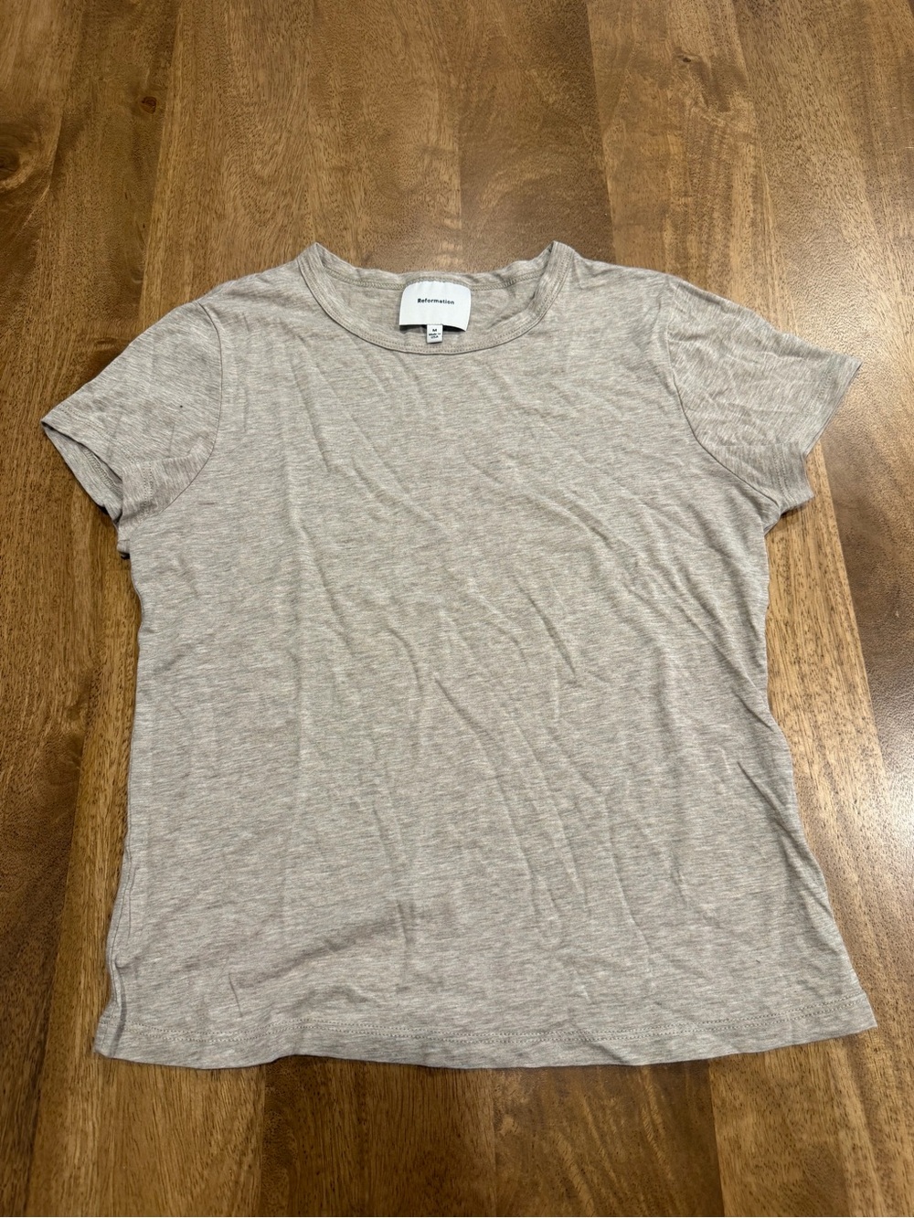 Reformation Women's Short Sleeve Crewneck Tee